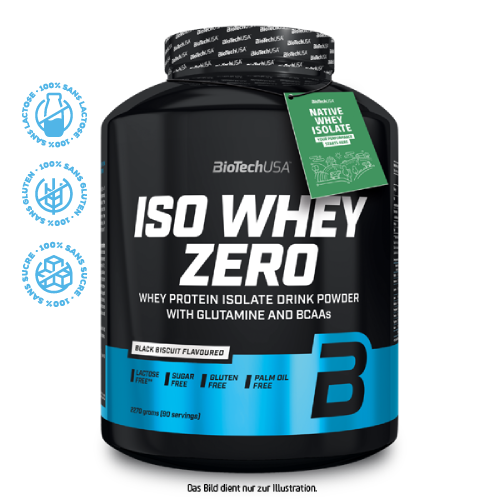 Iso Whey Zero poudre de protéine isolat, sans lactose 2270 g