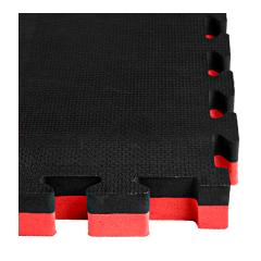 Tatami Puzzle réversible emboîtable 4cm rouge/noir  chez Sportfabric