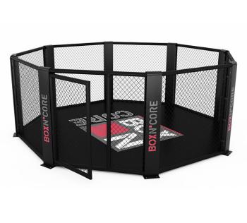 Cage de MMA au sol sur platine - 5M chez Sportfabric