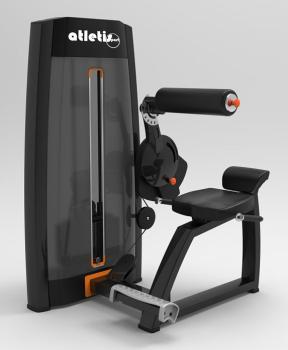Machine guidée professionnelle Atletis Extensions lombaires FIT+17 chez Sportfabric
