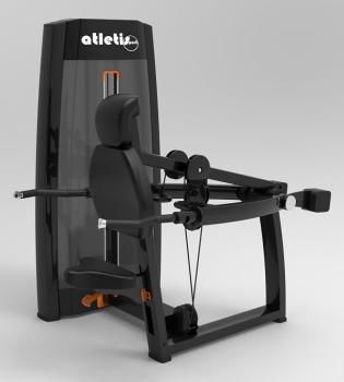 Machine guidée professionnelle Atletis Triceps Dips unilatéral FIT+11 chez Sportfabric
