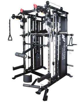 Newton Fitness Black Series BLK-4000 Multifunctional Smith Machine chez Sportfabric