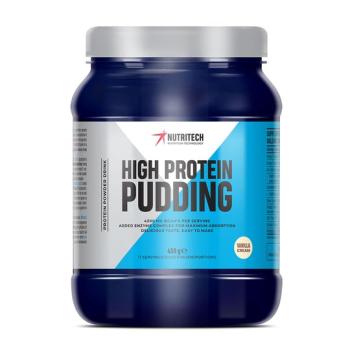 Nutritech High Protein Pudding 450g NTHPP450 chez Sportfabric