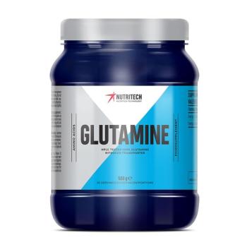 Nutritech L-Glutamine poudre 500g NTGLU500 chez Sportfabric