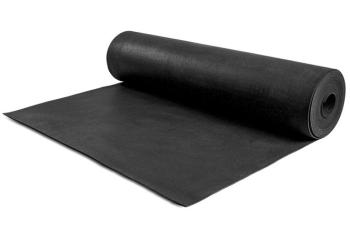 Sol en rouleau Gymfloor Roll Noir lisse de 4mm à 10mm Geometrik chez Sportfabric