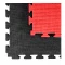 Tatami Puzzle réversible 4cm rouge/noir